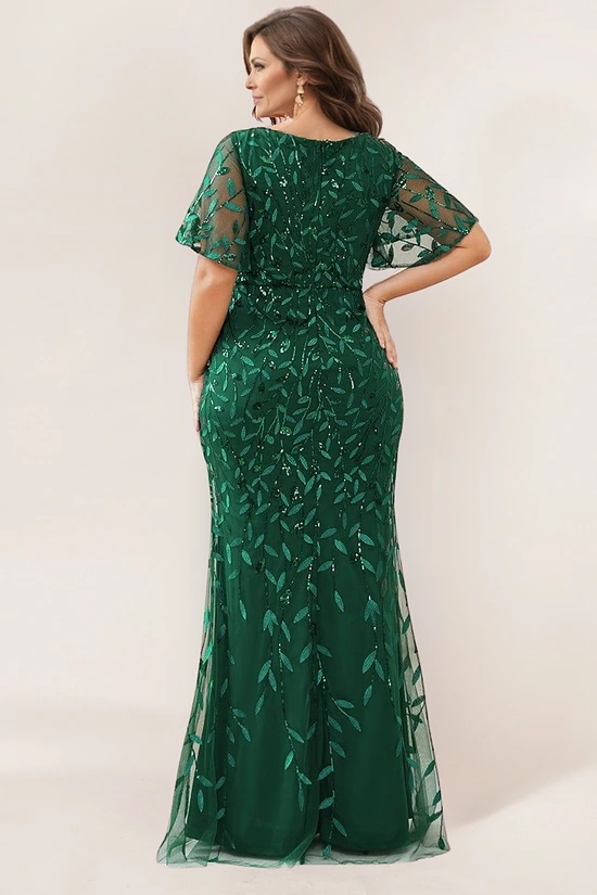 Emerald Green Mother of the Groom dress