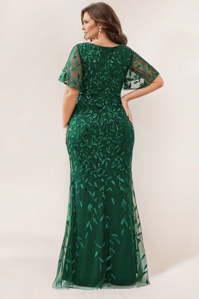 Emerald Green Mother of the Groom dress