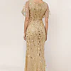 Gold Mother of the Groom dress
