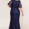 Navy Mother of the Groom dress