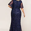 Navy Mother of the Groom dress