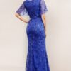 Sapphire Blue Mother of the Groom dress