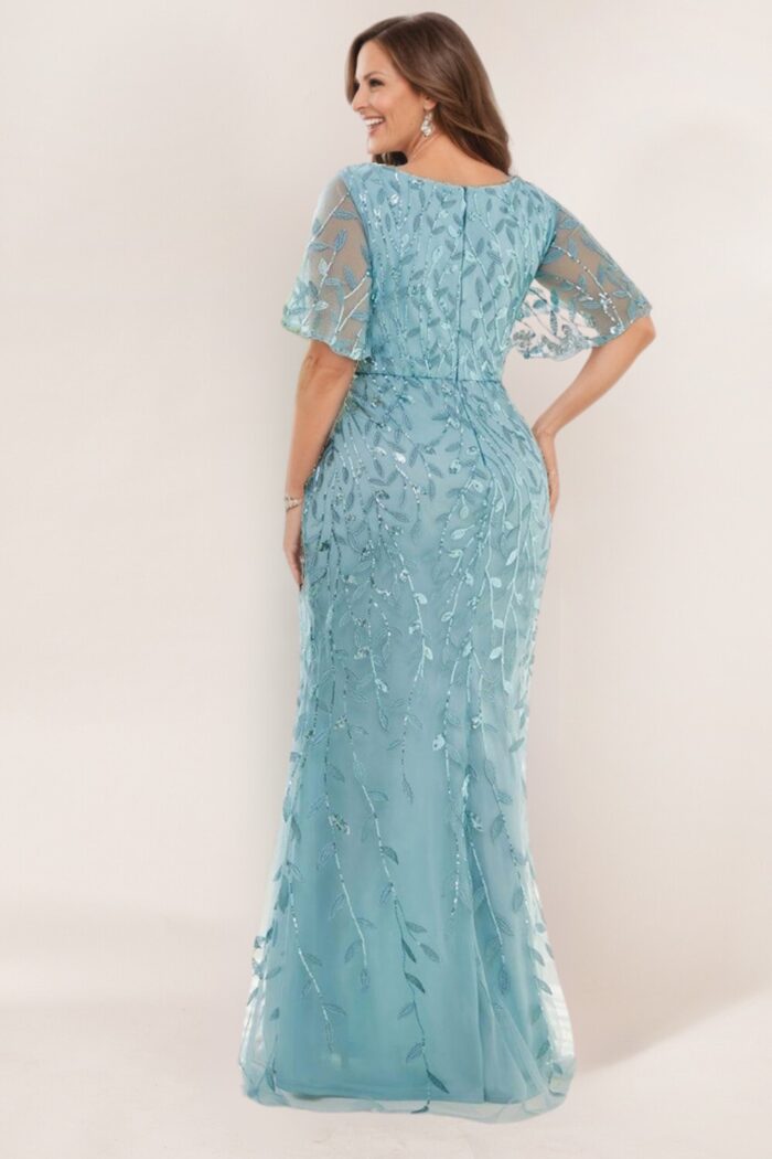 Sea Glass Mother of the Groom dress