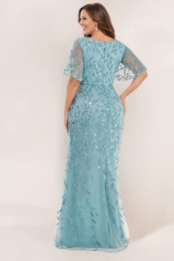 Sea Glass Mother of the Groom dress