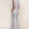 Silver Mother of the Groom dress