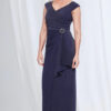 Connie Gown Classic Glamour with Elegant Movement in Navy Mother of the Bride Dress