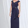 Connie Gown Classic Glamour with Elegant Movement in Navy Mother of the Bride Dress