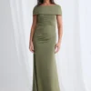 Lana Gown Sculpted Elegance with a Flattering Mermaid Silhouette in Eucalyptus Green Mother of the Groom Dress