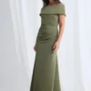 Lana Gown Sculpted Elegance with a Flattering Mermaid Silhouette in Eucalyptus Green Mother of the Groom Dress
