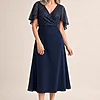 Tania Olsen Resize Fee mother of the bride dress on model