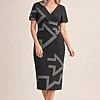 Tania Olsen Rush Fee mother of the bride dress on model
