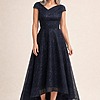 Try Before You Buy Cora Gown by Trellis Lane mother of the bride dress on model