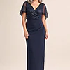 Try Before You Buy Joyce Gown by Trellis Lane mother of the bride dress on model