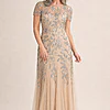 Try Before You Buy Julia Gown by Adrianna Papell mother of the bride dress on model