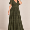 Verity Olive gown by Dressology, regular front